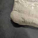 Levtex Home Reno Embroidered Burlap Throw Pillowб 20x20