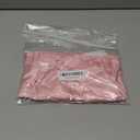 Light Pink Color Guard Flag, Curved Rectangle Solid Color Flag for Practice, Made of Easy to Clean Polyester Habutai