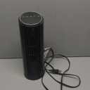 Abolee Tower Fan for Bedroom, 23ft/s Desk Fan with Remote, 70 Oscillating Desk Fan, 4 Speeds, 4 Modes,12Timer, 13'' Bladeless Portable Fan for Bedroom Office Home Black