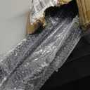 Muzata 4Pack Black Cable Railing Post 36 Inch 36"x2"x2" Level Drilled Surface Mount T304 Stainless Steel Cable Railing System Kit Indoor Outdoor with Paper User Guide PS02 BH4S