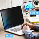 ZOEGAA Privacy Screen Macbook Pro 13 Inch, Webcam Cover Slider Anti Blue Light Magnetic Privacy Screen Protector Compatible with Macbook Pro 13 inch(2016-2022)with M2/M1&Macbook Air 13 inch(2018-2021)