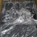 Large Dish Drying Rack, Multifunctional Dish Rack for Kitchen Counter, Expandable Dish Drainers with Drainboard Utensil Holder, Cup Holder, Black