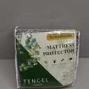 Tencel Bamboo Waterproof Mattress Protector King,Cooling Mattress Cover | Deep Pocket,Breathable Noiseless Fitted Mattress Pad, Soft Premium Mattress Protector, 78" x 80"