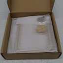 Napkin Holder for Table, Metal Marble Napkin Holder with Salt and Pepper Shakers Caddy, Standing Paper Napkin Storage for Dining Table Kitchen Decor, Marble & Metal Base, Gold