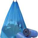 Fiaze Drawstring Trash Bags, 6 Gallon, 200 Counts (Blue)