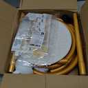 AerWo Balloon Arch Kit 9.35FT & 6FT, Free Bending Half Balloon Arch Stand with Base, Floor Gold Balloon Arch Frame Backdrop for Wedding Birthday Party Baby Shower Yard Lawn Home Christmas Decorations