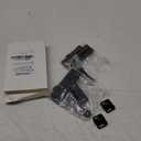 2PCS RV Screen Door Latch Handle, Aluminum RV Screen Door Handle Replacement Kit( Left and Right ), Ideal for Camper, Motor Home, Full RV Enthusiasts, A Weekend Camper (Right and Left-Black-2PCS)