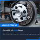 Autoround 515113 Front Wheel Hub and Bearing Assembly Fit for 2006 2007 2008 Dodge Ram 1500, 5 Lug w/ABS, Set of 2