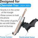 Car Phone Holder for Chevrolet Chevy Trax 2024 2025 2026 Auto Interior Accessories Best Cell Phones Mount Cellphone Mobile Cradle Charging Navigation Bracket Air Vent Screen Stand Accessory