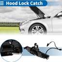 Hood Latch Assembly for Hyundai Elantra 2021-2023 Engine Hood Latch Lock Release No.81130AA000 1 Pc