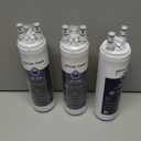 GLACIER FRESH WF3CB Refrigerator Water Filter Replacement for PureSource 3, 706465, WF425, PS3412266, AP4567491, 242017800 Refrigerator Water Filter, Pack of 3