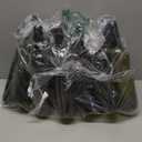 nicebottles Plastic WineBottles & Screw Caps, Green, 750ml - Pack of 12