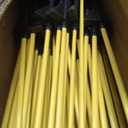 45 inch Electric Fence Posts Step in Fiberglass Insulated Plastic Electric Fence with Post, Electric Fence Stakes for Dogs, 50 Pack