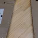 44" x 30" Low Picnic Table with Boho Table Runner Wooden Table