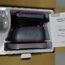 Jack Rose Travel Steamer Iron for Clothes,1200w Iron Steamer,Portable Handheld Travel Size Steamer iron,8S Fast Heat-UpLarge Ceramic Heat Panel,