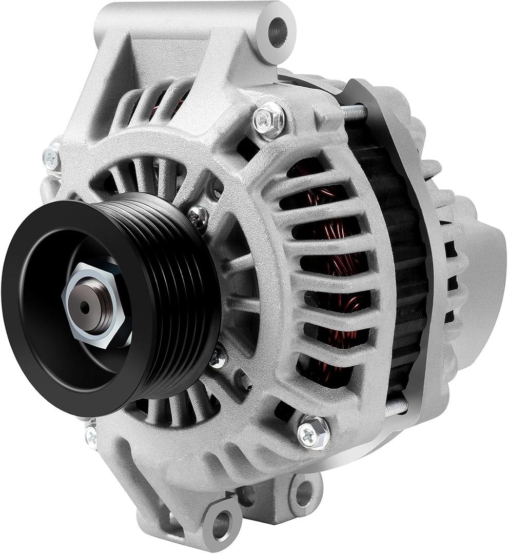 SCITOO Alternator Fit for Acura for RSX 2002-2006,for Honda for CR-V 2002-2006 - 12V 90 Amp CW 7-Groove Pulley, Replace OE - 13966 31100-PNC-004 A2TB7591 A2TB7591 31100PRB003 AHGA61 A002TC0691