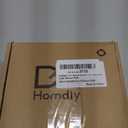 homdiy 15 Pack Brushed Nickel Cabinet Pulls 3 Inch Handles Stainless Steel Cabinet Hardware for Kitchen and Bathroom Cabinets, 5 Inch Overall Drawer Pull (3in hole centers)