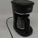Mr. Coffee 12-Cup Programmable Coffee Maker Black: Drip Machine, Dishwasher-Safe, Electric, Paper Filter