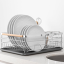 OGGI Dish Drying Rack White W UTNSL Cady