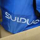 Luxury Air Mattress Queen with Built in Pump, 18'' High Double Blow Up Mattress, Self Inflating Air Bed with Flocked Top and Carry Bag, Durable Portable Airbed for Home Guest and Camping, Blue