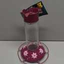 Perky-Pet 209BW Glass Hummingbird Feeders for Outdoors Hanging - 30 oz - Ant Moat & Bee Guarded, Our Best Royal Berry Hummingbird Feeder