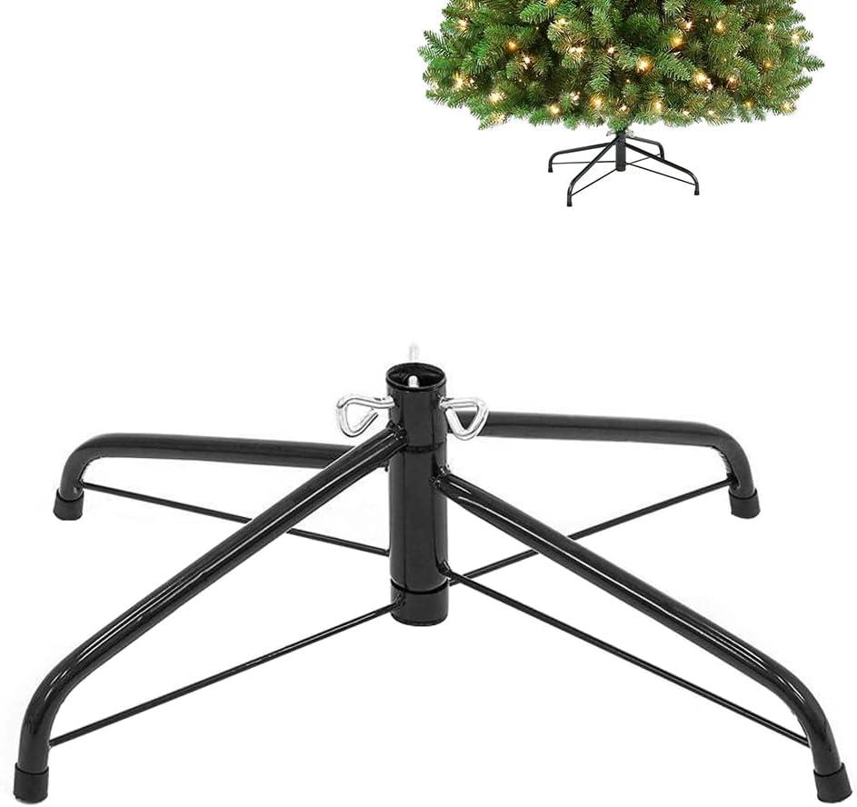 2 x Christmas Tree Stand for Artificial Tree Folding Stand, Replacement Xmas Tree Stand Base for 4 Ft to 7.5 Ft Artificial Trees,Fits 0.5-1.25 Inch Tree Pole