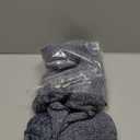 Bulinlulu Extra Width Diabetic Socks Men Women-4 Pairs Wide Edema Sock for Swollen Feet,Non Slip Cast Bariatric Socks 13-15 (Navy Blue)