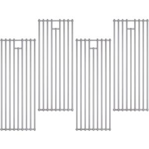 4 Pack 7mm 304 Stainless Steel BBQ Cooking Grill Grate Replacement Parts for Bull 16517,BBQ Angus 47628, Brahma, Lonstar Select, Outlaw Steer Premium, Lonestar Select,7 Burner Premium,65073 and More