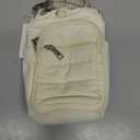 Water Bottle Bag 40 oz Crossbody Holder for Walking Hiking Insulated Carrier Purse with Adjustable Strap (Beige)