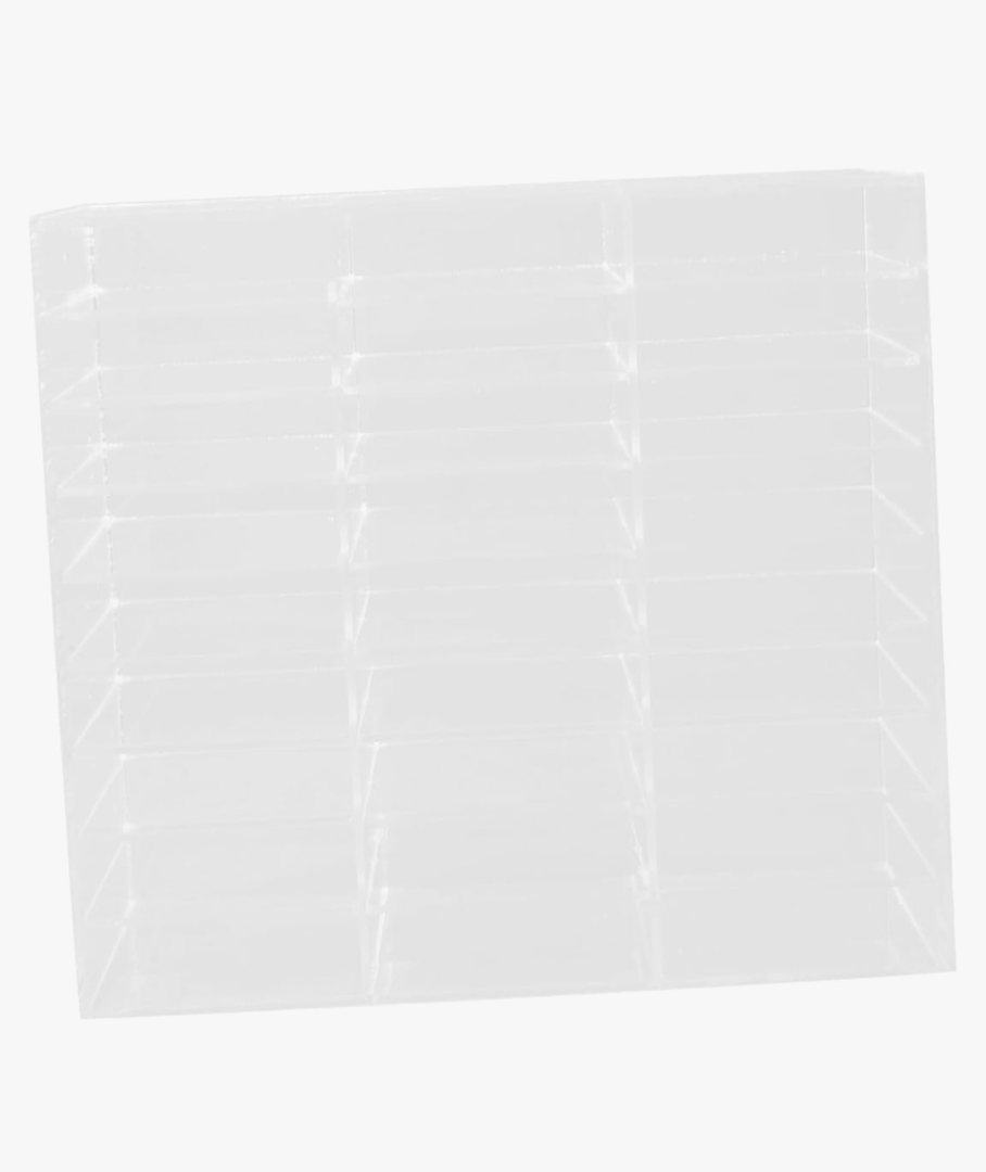 Sewroro Multifunctional Marker Storage Stand Transparent Pen Holder for Desk Organization for School Supplies and Crafting Station Size 23×17.5