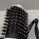 Hair Dryer Brush Blow Dryer Brush in One, 4 in 1 Hair Dryer and Styler Volumizer with Oval Barrel, Professional Salon Hot Air Brush for All Hair Types, Bright White
