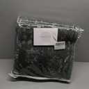 Dark Green Floral Area Rug 5x7,Washable Boho Rugs for Bedroom Living Room,Super Soft Dining Room Carpet Upgraded Anti-Slip Backing Rug for Farmhouse Kids Playroom,Dark Green and Cream