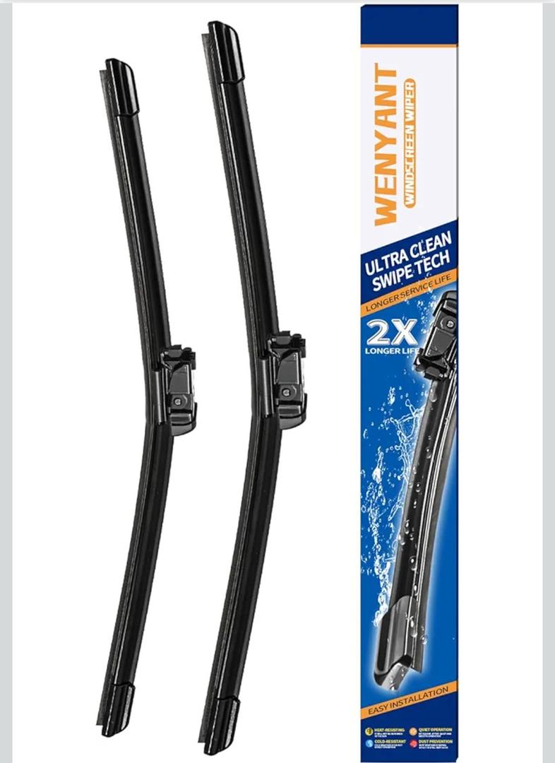 22"/22" Windshield Wipers Compatible with 2018-2014 Chevrolet Silverado GMC Sierra Front Wiper Blades for My Car Original Equipment Automotive Replacement (Set of 2)