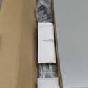 24 Inch Linear Shower Drain Matte Black Floor Drain for Bathroom Kitchen Rectangular 2 in 1 Floor Drain Tile Insert Cover 304 Stainless Steel Easy Install with Hair Strainer, Adjustable Leveling Feet