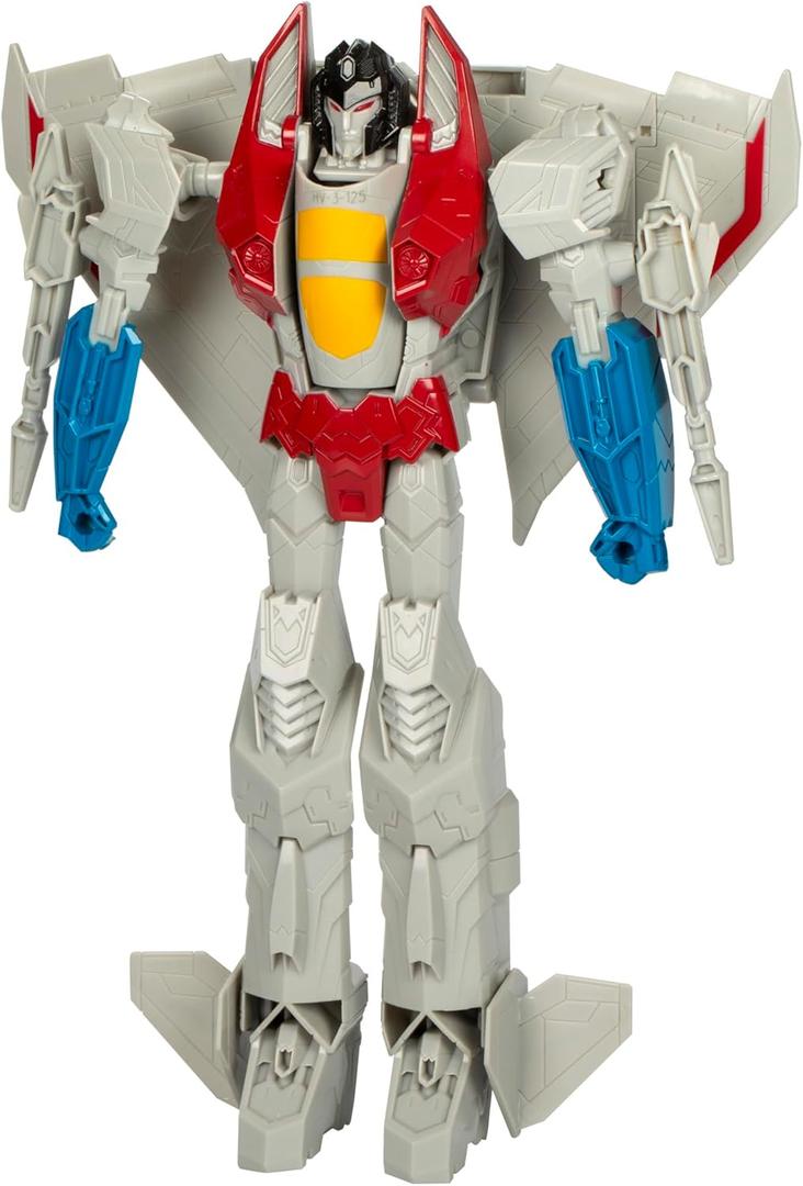 Transformers One Mega Changer Starscream 11-Inch Robot Action Figure, Interactive Toys for Boys and Girls Ages 6 and Up