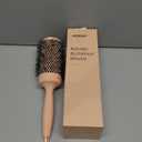 AIMIKE Round Hair Brush, 2.1 inch Nano Ion Thermal Ceramic Tech, Large Round Brush for Blow Drying & Styling, Maximum Volume and Shine, Barrel 2.1 inch, for Thick Curly Hair, Unisex