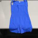 HGps8w Women's Summer Shapewear Rompers Workout One Piece Bodysuits Bodycon Shorts Jumpsuits Yoga Gym Outfits (3X-Large, 01 White)