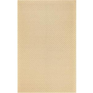 Garland Rug Town Square Beige Tan 8' x 10' Non Slip Area Rug for Living Rooms & Hallways, Stylish & Durable for High-Traffic Areas