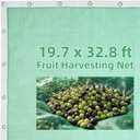 Fruit Harvesting Net for Trees, 19.7 x 32.8 ft Under-Tree Catcher