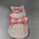 Malier Classic Plaid Fleece Dog Coat - Windproof Warm Jacket with Pocket, Winter Pet Clothes Apparel for Small to Large Dogs (Pink, X)