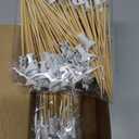 Domensi 300 Pcs Martini Cocktail Picks 4.7" Fancy Toothpicks for Martini Party Supplies Decorative Toothpicks Bamboo Skewers Fruit Stick for Summer Appetizer Food Sandwich Charcuterie Birthday Wedding