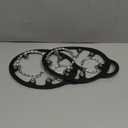 Yaktrax Diamond Grip - Full-Foot Traction on Ice, Snow, & Multi-Terrain Surfaces - Swiveling Diamond Bead Grip Points - Cold-Resistant Easy On/Off Elastic Upper Band