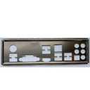 FEMAI New IO I/O Back Plate Shield for MSI Performance Gaming AMD X470 Ryzen 2ND and 3rd Gen AM4 DDR4 DVI HDMI Onboard Graphics CFX ATX Motherboard (X470 Gaming Plus Max)