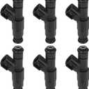 JDMON Fuel Injectors Compatible with Chevrolet Equinox, Pontiac Torrent 3.4L V6 2005 2006 2007 2008 2009 Replacement for 0280156182 FJ704 832-11208 89017615