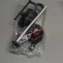 Universal Toilet Flusher Replacement Kit, Black Rubber Float Valve with 2-Inch Flapper, Adjustable, Quiet, Easy to Install Toilet Parts (1-Pack)