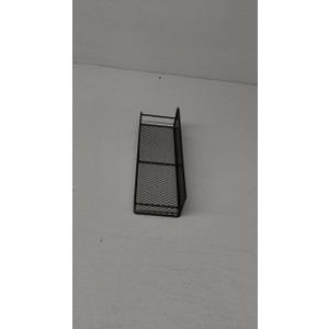 Magnetic Shelf for Fridge Magnetic Basket Organizer Wire Mesh Magnetic Holder Magnet Shelf Accessories for Office Kitchen Classroom Storage, Brown-Low, 13.77" x 5.11" x 1.7"