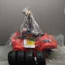 Kid Trax Toddler Disney Cars Quad Ride On Toy, Kids 1.5-3 Years Old, 6 Volt Battery and Charger Included, Max Weight 45 lbs, Lightning McQueen Red