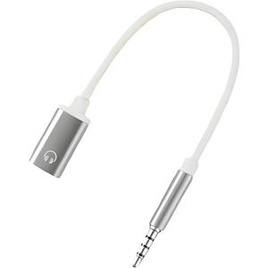 Silver Headphone Jack Adapter, 3.5mm Male to TypeC Female Audio Cable Cord, USB C to Aux Audio Dongle Cable Cord, Compatible with MP3 Players, CD Players, Laptops, Tablets, Smartphone