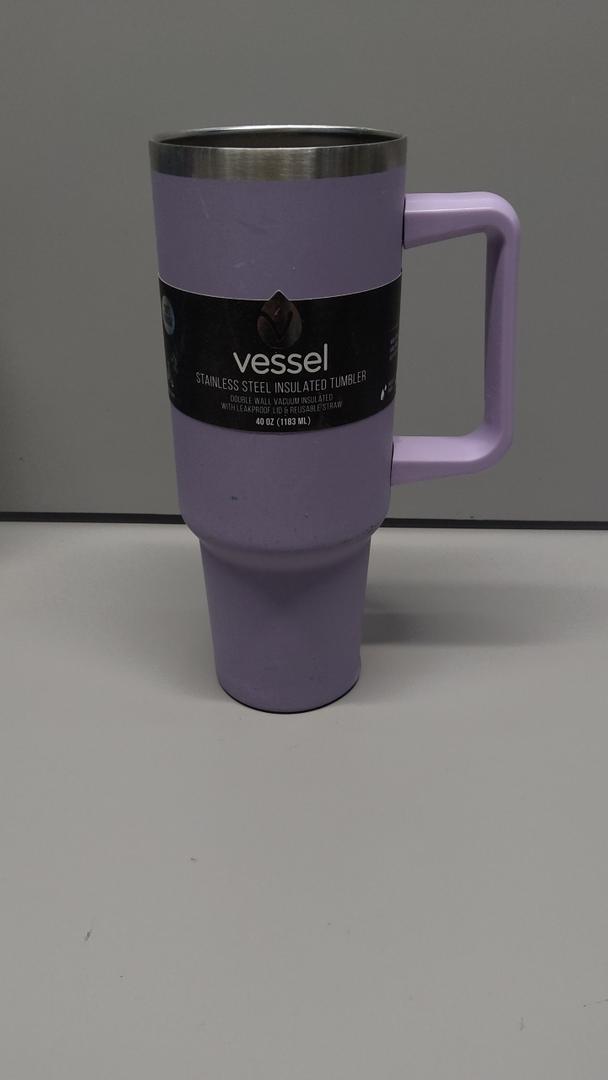 40oz Insulated Stainless Steel Tumbler, New Lilac -Designed For Maximum Hydration, This Tumbler Keeps Drinks Cold Up To 24 Hours Or Hot Up To 6 Hours With Its Double-wall Vacuum Insulation.