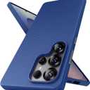 SSLOTSCASE for Samsung Galaxy S25 Ultra Case [Support Wireless Charging] Raised Edges Protect Camera & Screen, Ultra-Slim Durable Protective Phone Case Cover for Samsung S25 Ultra 6.9'' 5G 2025, Blue